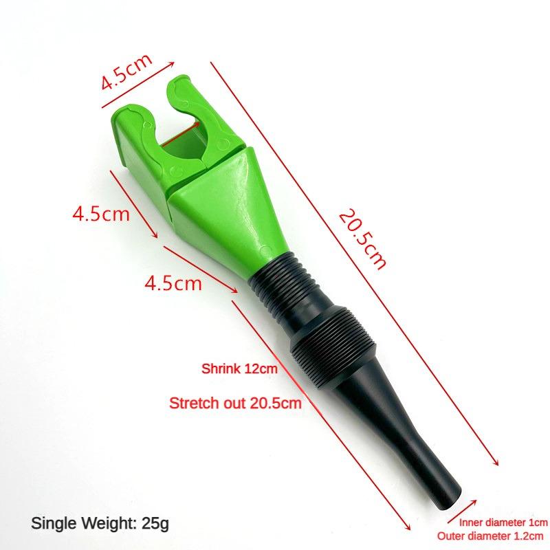 Product Introduction of Telescopic Car Refueling Funnel Universal Engine Oil Gasoline Filter Transfer Funnels Tool Foldable Portable Funnels 3