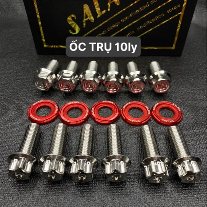 ỐC ĐẦU TRỤ SALAYA 10li23 , 10li30 , 10li40 INOX 304 Phụ Kiện Phụ Tùng