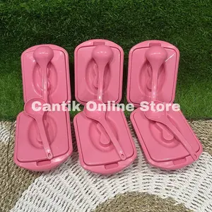 Prasmanan Sayur Set Mini 6 Pcs/ Basi Set mini Free Centong 500ml Peralatan Makan Plastik BPA Free Tahan Panas Prasmanan Sayur Set Mini 6 Pcs/ Basi Set mini Free Centong 500ml Peralatan Makan Plastik BPA Free Tahan Panas