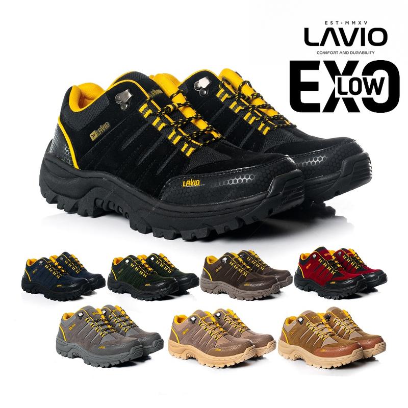 Lavio Sepatu Pria Safety Boots High Premium Quality EXO LOW Booster ...
