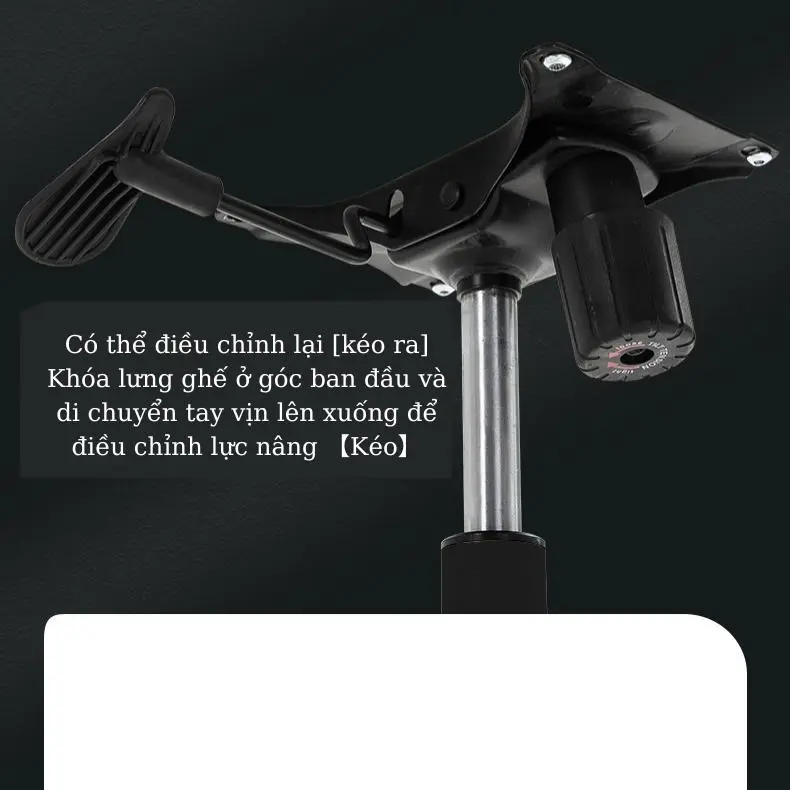 Ghế xoay Công Thái Học Nội Thất 5C GH-328 thiết kế lưng 3D hiện đại 5