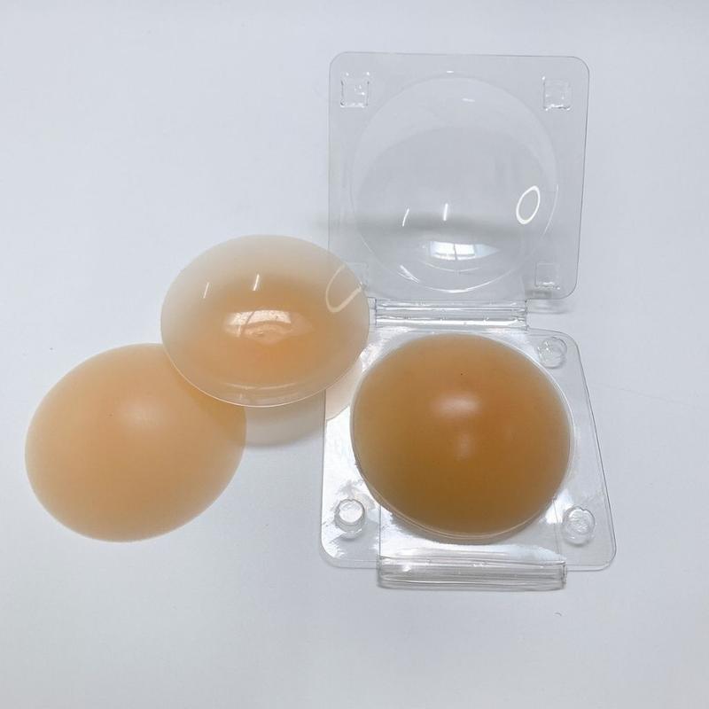 Miếng dán ngực Nữ silicon tự thân nhiệt không dùng keo, dán ti siêu dính bảo vệ nhũ hoa JOCOSI D172 Nữ Kem Women Voi Bra mieng  dannhiettuthan Sen Voan miếng  dán vùng chem chép miếng  dán  ngực 5