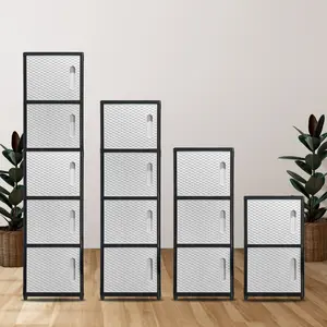 Lemari PLastik Pintu 1 PIntu Locker Galaxy Plast Tempat Helm Susun 2 3  4 5