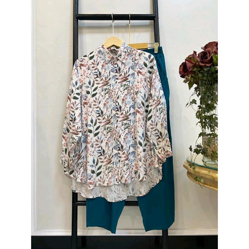 Oneset rayon phiscos Lengan panjang 9