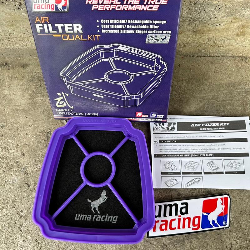 Lọc Gió Độ Uma Racing Chính Hãng xe Exciter 150-155 Phụ Tùng Phụ Kiện