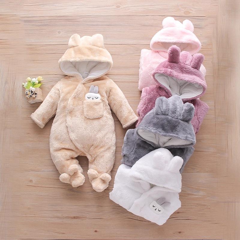 Sleepsuit Bayi Bunny/ Romper Bayi Lembut LYME Romper 3/ Romper Anak 1