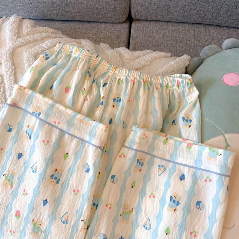 Product Introduction of Bộ Đồ Ngủ Cotton Đám Mây, Dành Cho Nữ, Bộ Sưu Tập Mùa Xuân Và Mùa Thu, Quần Dài Tay, Bộ Đồ Cotton Nguyên Chất, Phong Cách Cô Gái Ngọt Ngào Hoạt Hình Dễ Thương, Thích Hợp Mặc Ngoài Trời Và Mặc Nhà, Tỷ Lệ Được Phê Duyệt 93%, Năm 2025 16