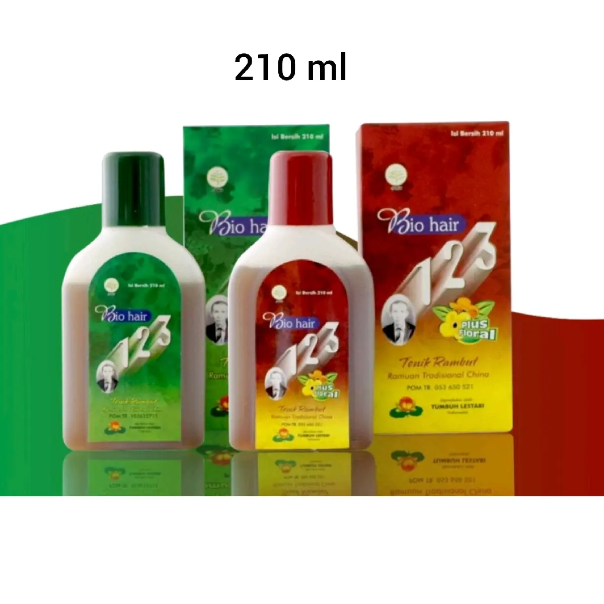 BIO HAIR 123 HAIR TONIC PENYUBUR RAMBUT 210 ML Nutrisi Rambut Haircare