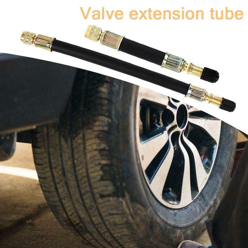 Tire Cap Tire Valve Extension Car Accessories Car Valve Flexible Rubber Hose 0