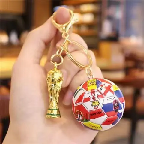 Football, basketball, volleyball pendants, keychains, pendants, World Cup souvenirs, student fans, small gifts for men