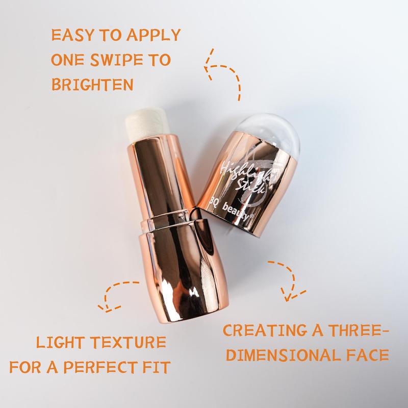 Product Introduction of Highlighter Stick, 3 Counts/set Long Lasting Shimmering Highlighter Stick, Multifunctional Highlighter for Eye Face Body, Makeup Accessories 6