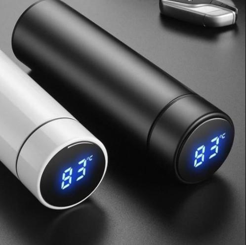  Giữ lạnh 12 tiếng  Bình giữ nhiệt có màn hình LED hiển thị nhiệt độ - Bình nước giữ nhiệt CHỐNG NƯỚC 