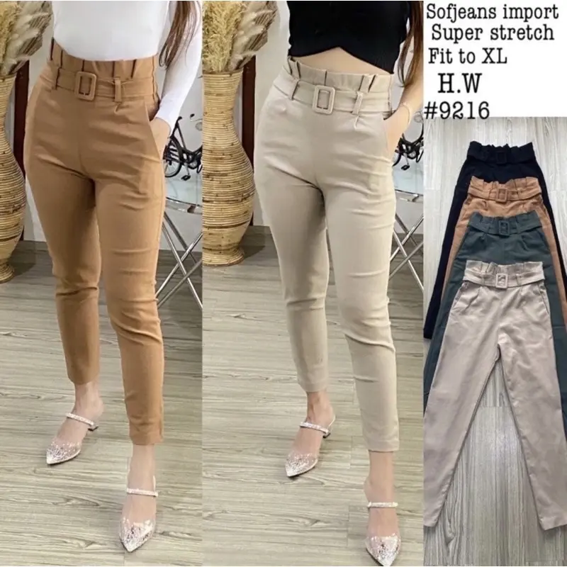 Celana Wanita Softjeans Stretch Melar Import 9216