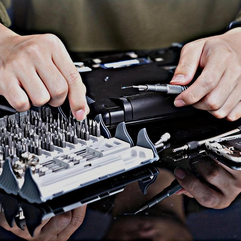 128-In-1 Precision Screwdriver, Multifunctional Electronic Devices Repair & Assembly Tool, Tool Kits With Storage Box 5