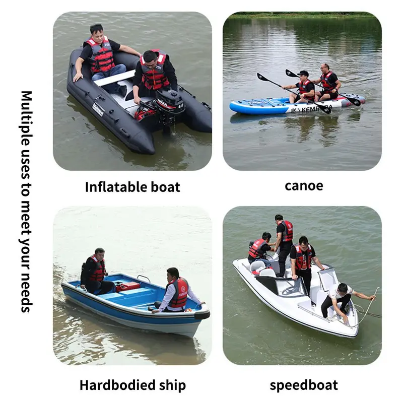 Chốt Kayak, Chốt Thuyền Cao Su, Chốt Gấp, Chốt Thuyền Nhỏ Mạ Kẽm, Thích Hợp Để Câu Cá 2