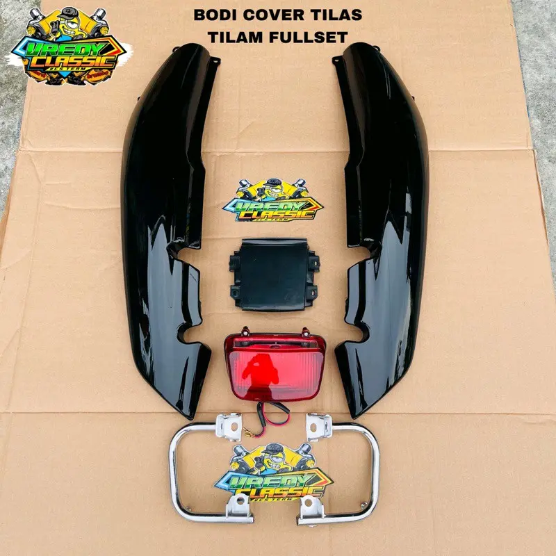 cover bodi tilas bodi tiger lawas set cover tail stoplamp behel tiger tilas cover bodi tiger merk win berkualitas Motorcycle
