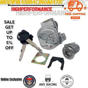 Kunci kontak Set Beat - Beat Karbu 2008 - 2012 Kunci Kontak Set + Sadel Jok Honda Beat Kualitas Terbaik Accessories Motor Motorcycle Racing