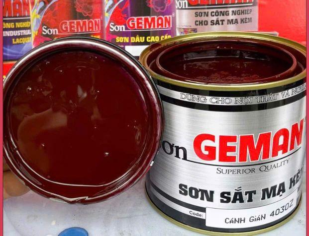 Product Introduction of SƠN PHỦ GEMAN Dùng cho: Sắt mạ kẽm, Inox, Sắt, Nhựa, Gỗ, Kiếng  loại 900gr 17