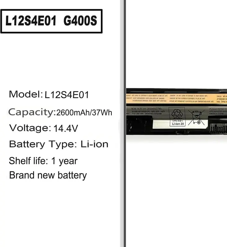 Pin dung cho laptop lenovoo G50 G50-30 G50-45 G50-70 G50-80 G70 00 G70 -70 G70-80 Z50-75 Z70 Z70-80 G40 G50 Z50 G50-45 G50-70 Z40-70 Z50-70 Z50-75 G40-30 G40-70 Z710 G505S G510S Z710 G400s G500s L12L4E01 L12M4E01 L12S4E01 L12L4A02 L12M4A02 1