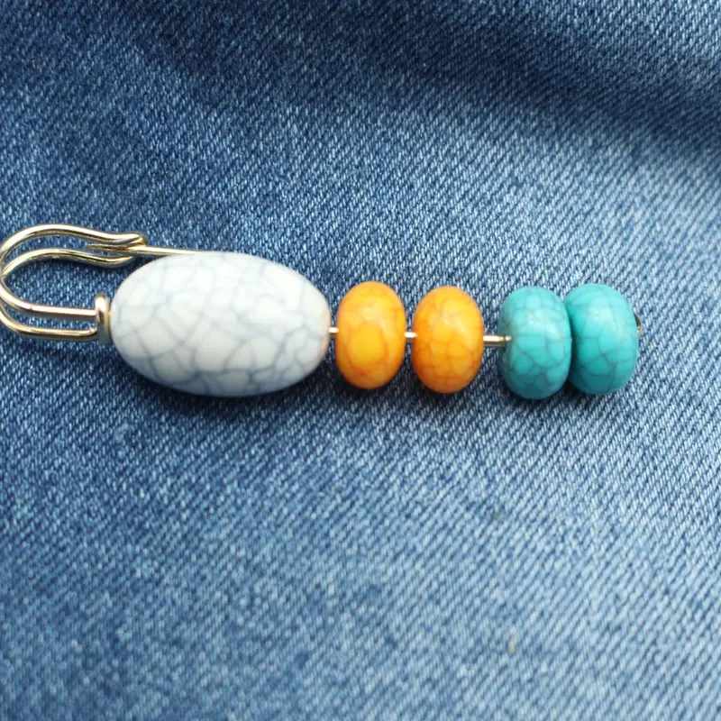 Ghim Cài Áo Cài Áo, Cỡ Lớn, Thời Trang, Phong Cách Cổ Điển Thích Hợp Cho Áo Len, Khăn Quàng Cổ Và Cardigan, Phụ Kiện Tự Làm, Được Làm Bằng Resin Và Acrylic Nhiều Màu Sắc 2