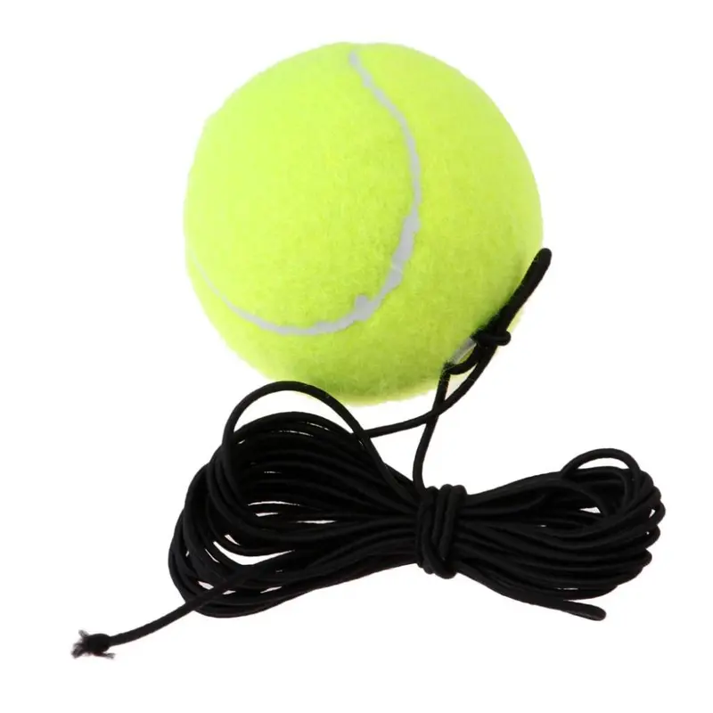 Bóng Tập Tennis, Prettyia, Có Dây Tập Luyện, Thích Hợp Cho Tự Học Và Người Mới Bắt Đầu, 5Màu Xanh Lá Cây Huỳnh Quang 4