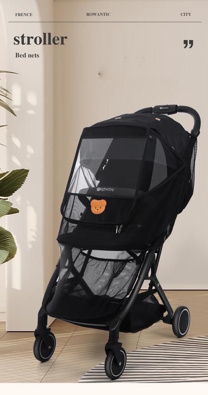 Product Introduction of Walking Baby Artifact Anti-droplet Insect-proof Mosquito Net Universal Full-cover Stroller Cart Mosquito 13