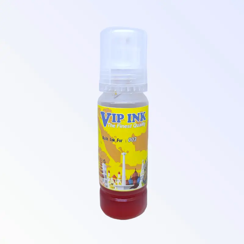 VIP INK Tinta 003 L1110 L3110 L3210 L3590  Printer Epson Black Yellow 3