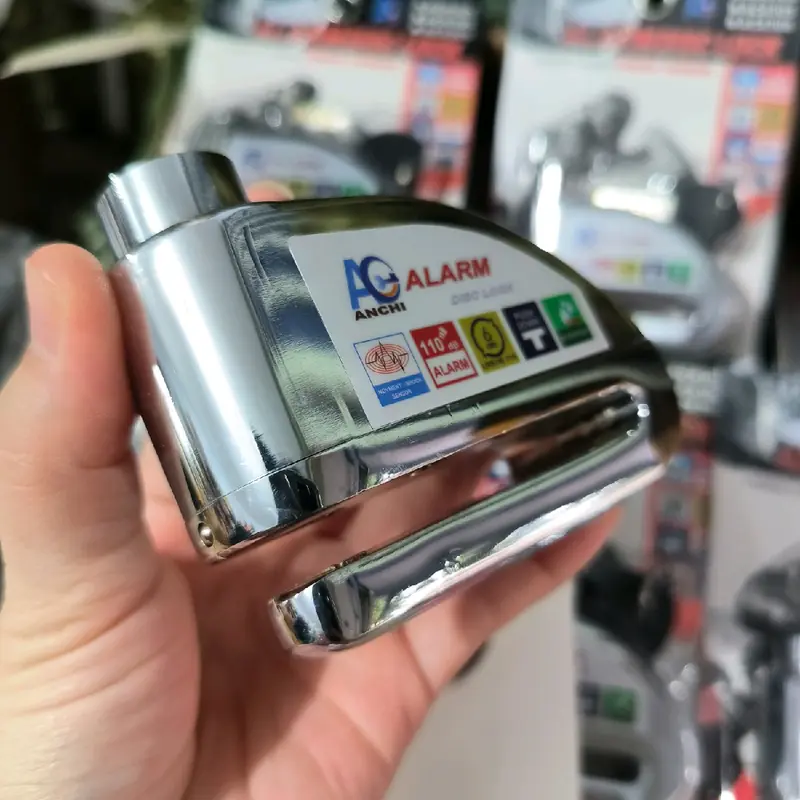 Ổ Khoá Đĩa Xe Máy Chống Trộm ALARMM Có Còi Hú Báo Động Hàng Tốt Phụ Kiện 4