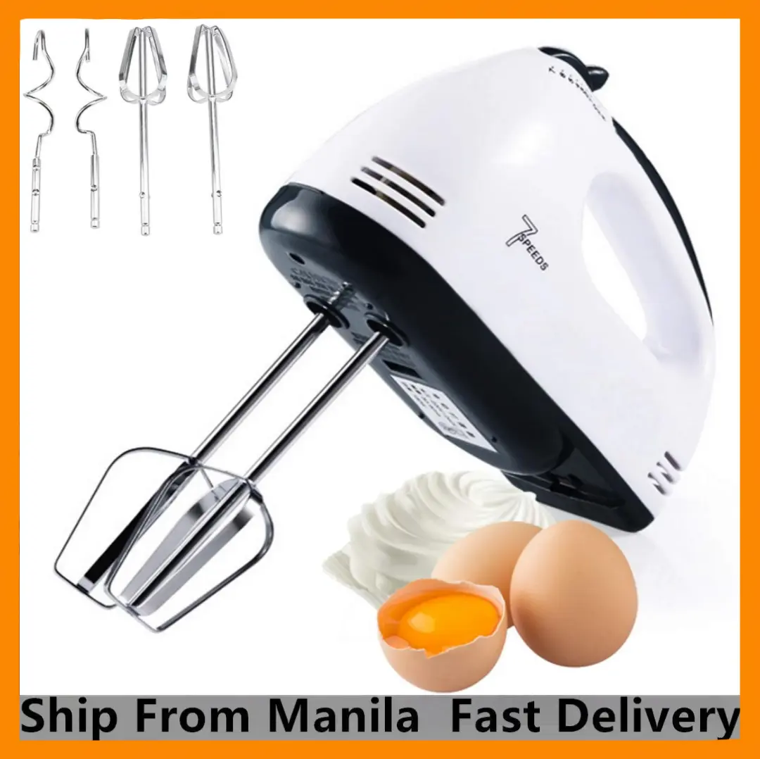 Speed Electric Scarlett Egg/Cream Beater/Hand Mixer Roasting Appliances with 7 Speed Control Mixer - Kitchen Baking Tools Speed Electric Scarlett//7-