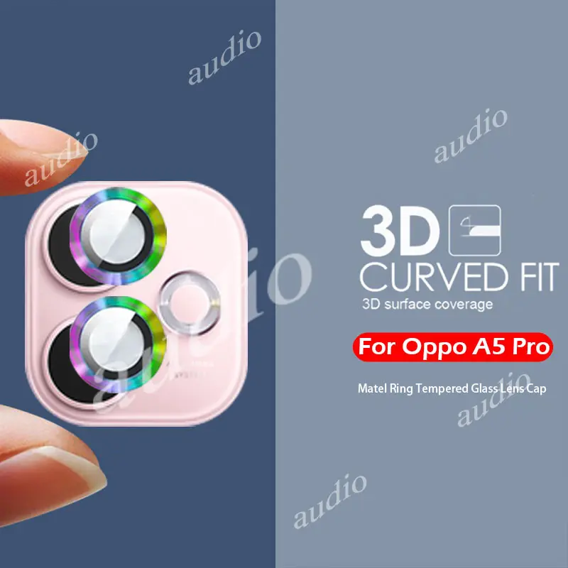 Oppo A5 Pro 5G 4G Kim Loại ống kính máy ảnh bảo vệ kính cường lực cho Oppo A5Pro OppoA5 Pro 5G 4G siêu mỏng rõ ràng Vòng Kim Loại ống kính máy ảnh bảo vệ kính cường lực bảo vệ cho OppoA5Pro 5G 4G 0