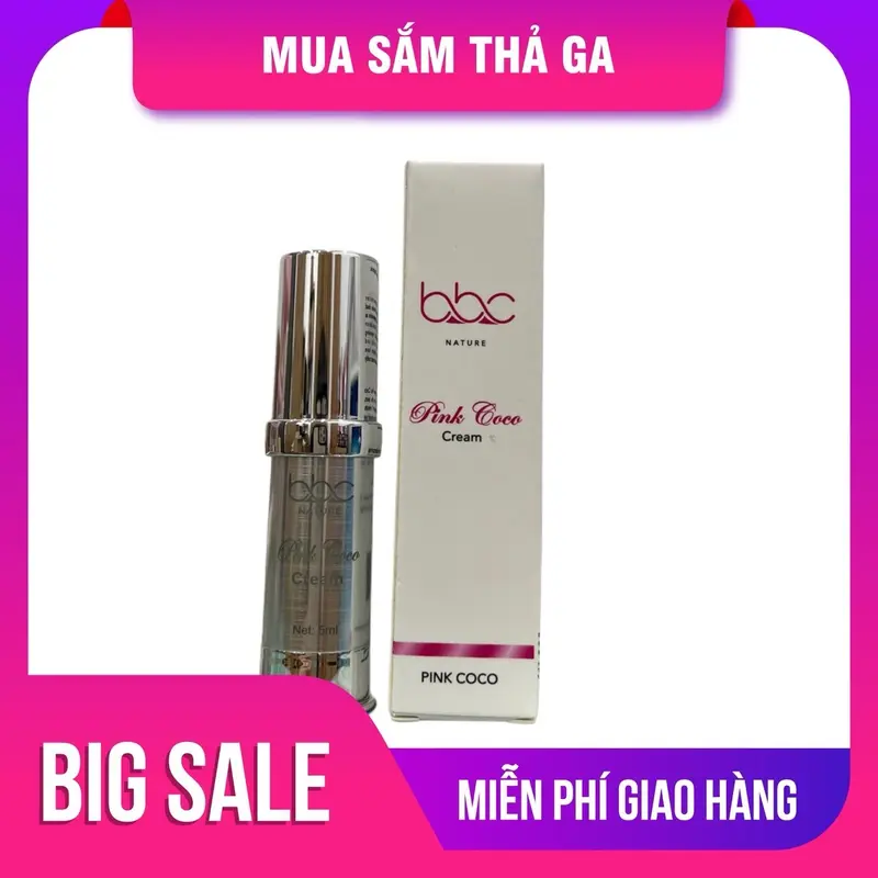KEM LÀM HỒNG TIBI PINK COCO dung tích 5ml. hỗ trợ dưỡng hồng da 1
