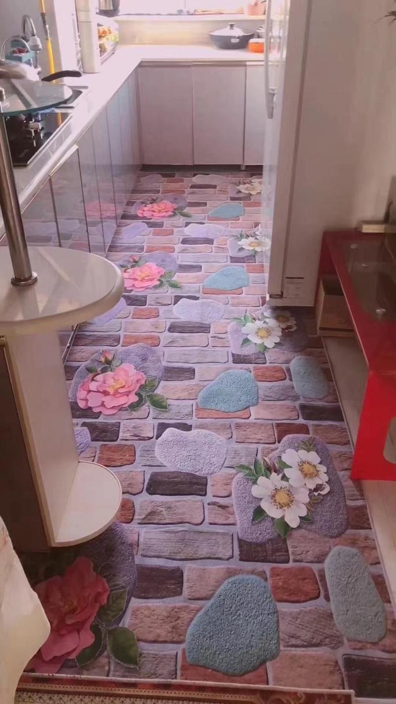Product Introduction of Floor Mat Door Mat Home Living Room Bedroom Full Bedside Carpet Hallway Corridor Kitchen Absorbent Non-Slip Floor Mat 10