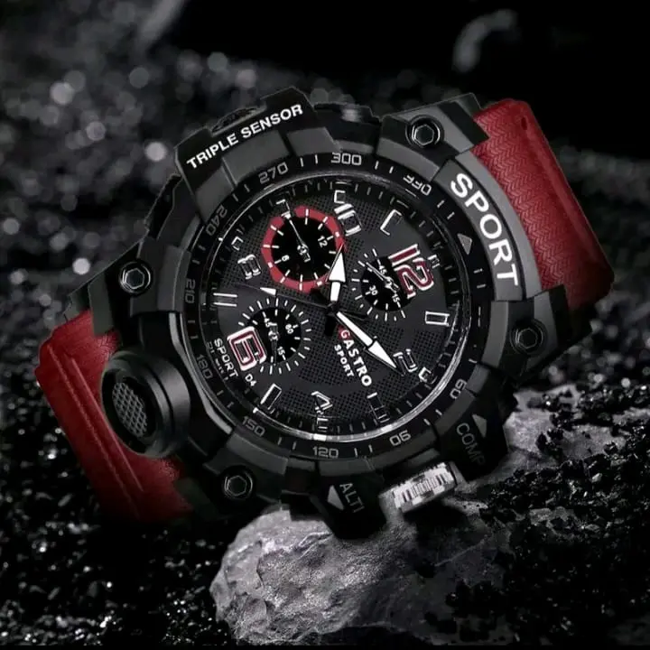 Jam Tangan Pria Tahan Air/Jam Tangan Pria Water resist Free Box dan baterai cadangan