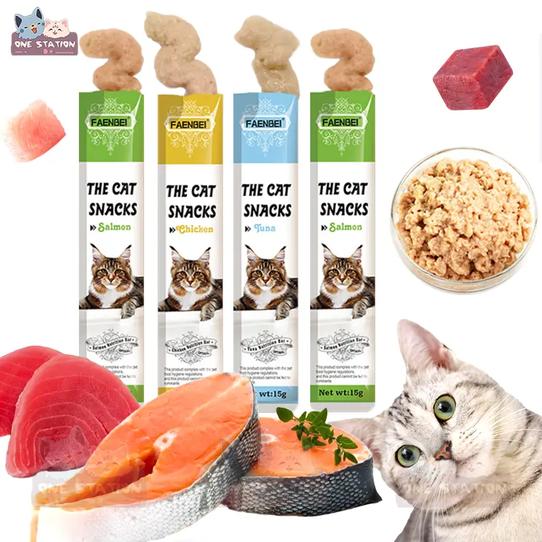 Snack Kucing Snack Hewan Peliharaan Cat Snack Treats Snack makanan ...