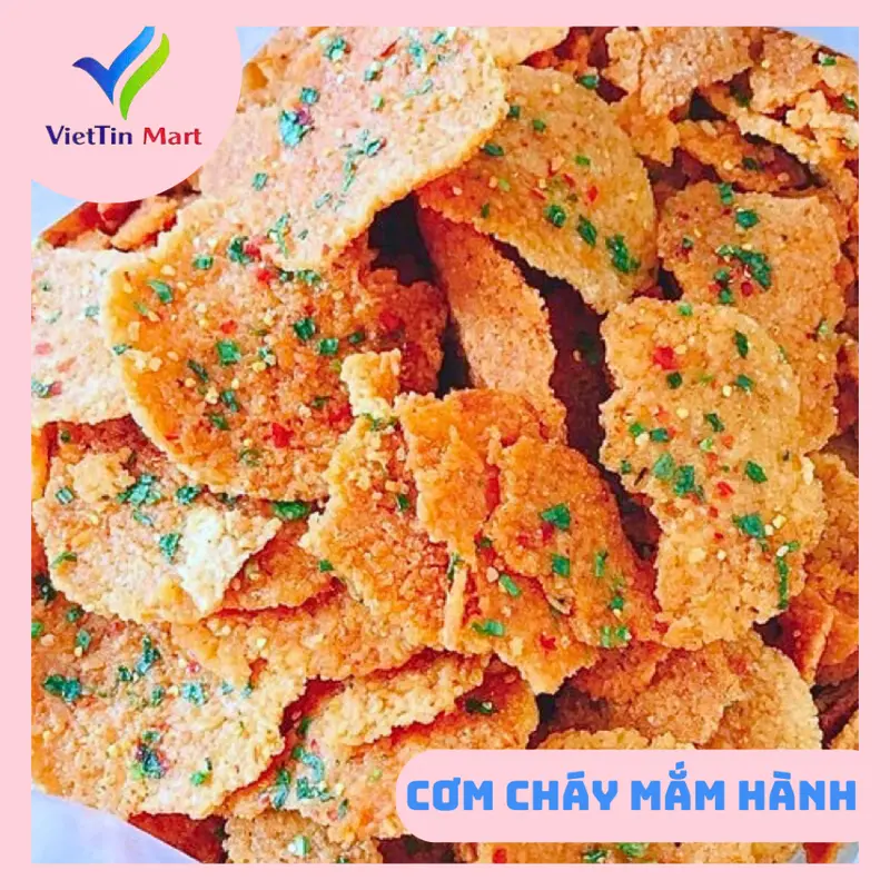 Cơm cháy mắm hành siêu ngon cay nhẹ_1KG VietTin Mart 4