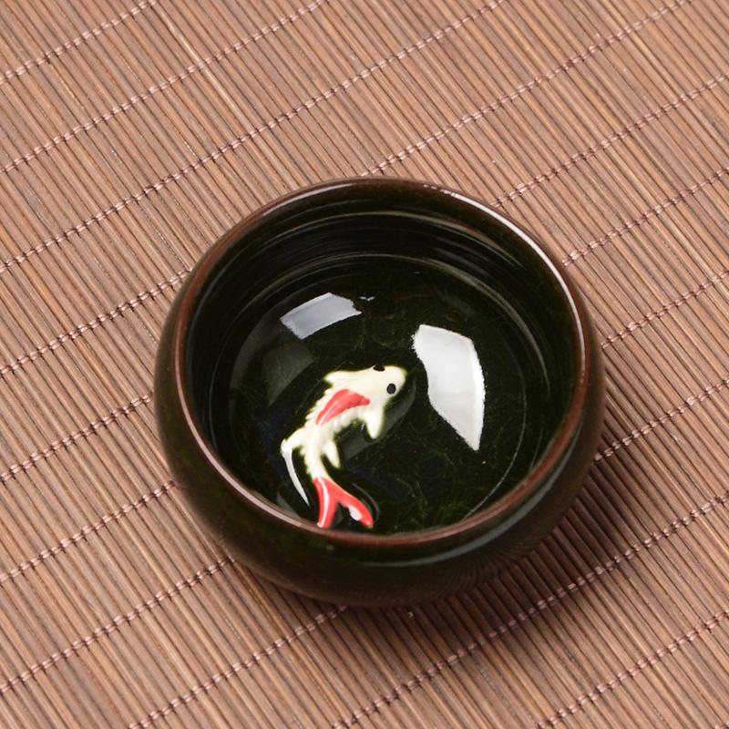 Product Introduction of Made in China Dehua Premium Ice Crack Tea Cup Ceramic Purple Clay Kung Fu Tea Set Tasting Cup Wedding Festival Gift 12