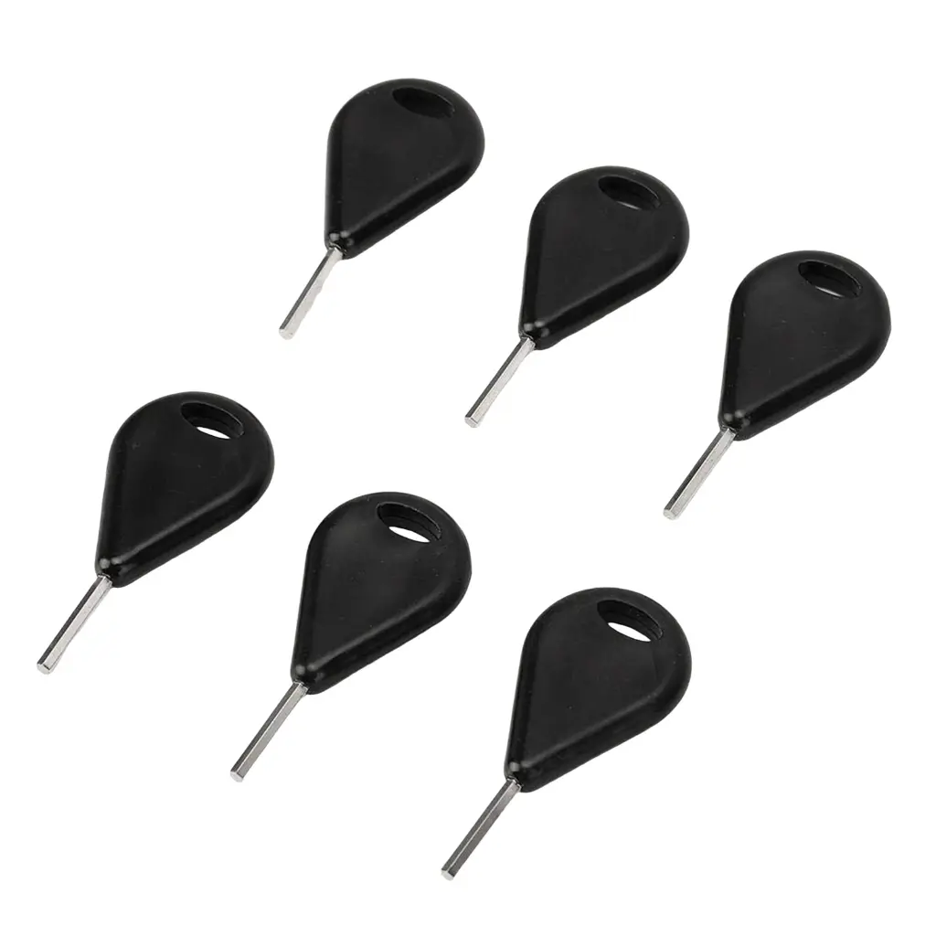 ✪ 6Pcs Universals Surfboard Fin Hexagon Key Surfboard Fin Key Replacement Longboards Surfing Board Fin Key Enduring
