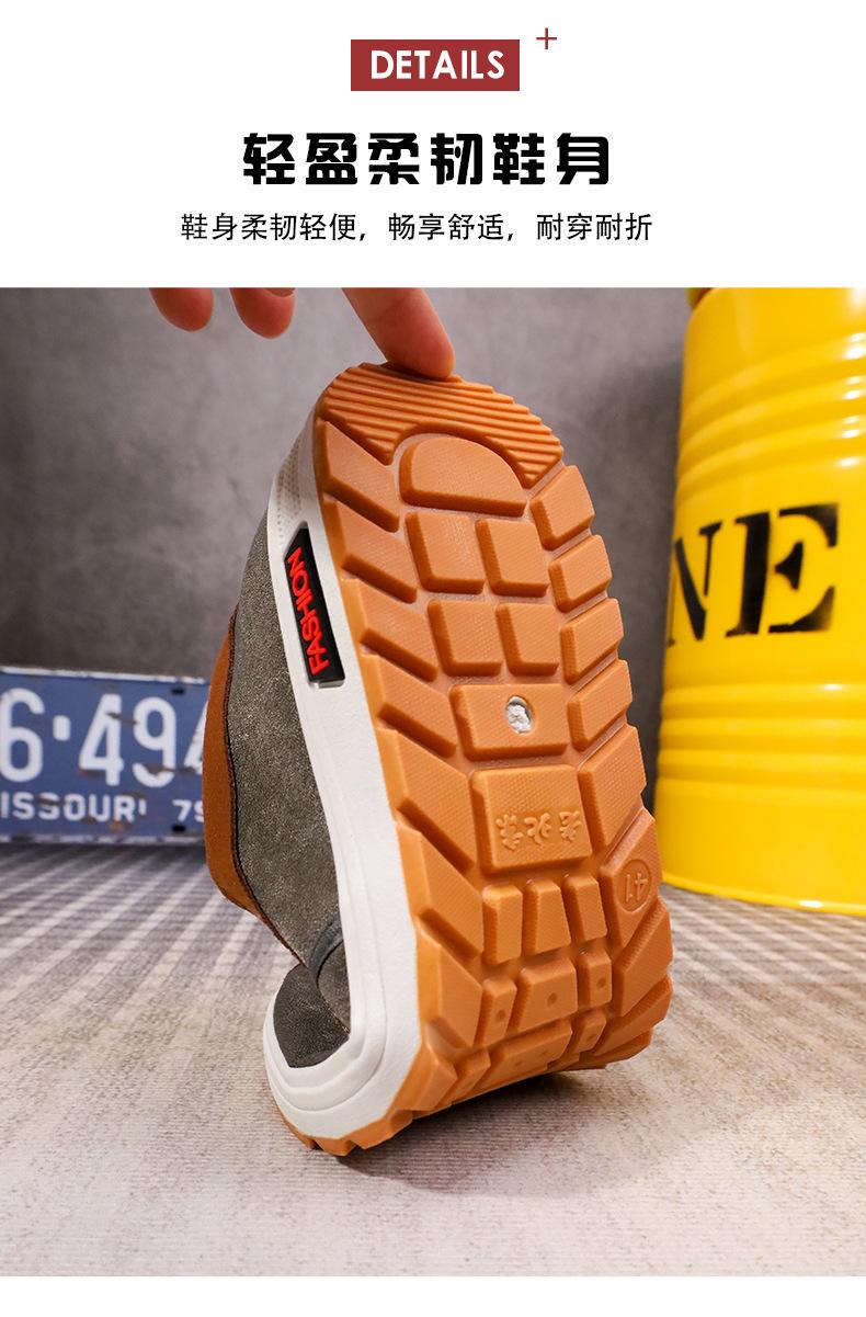 Product Introduction of 2025 [Maximum Size 48] Men's Canvas Shoes Men's Shoes Slip-on Lazy Shoes Tendon Sole Non-Slip Wear-Resistant Casual Shoes Men's Footwear 11
