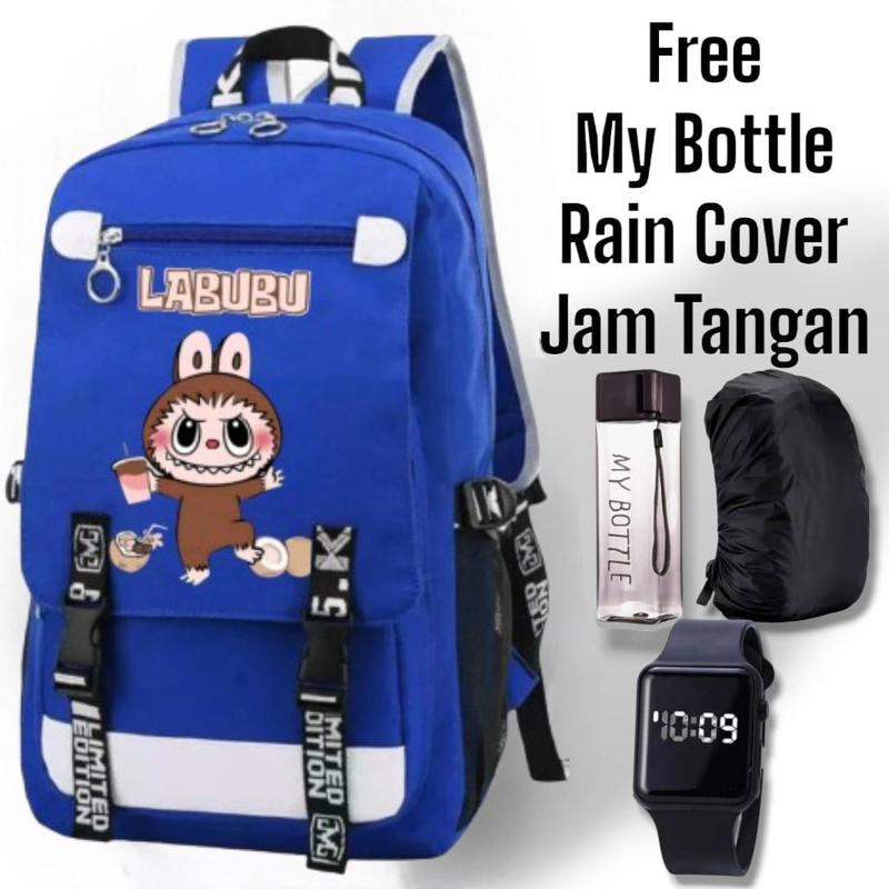 Product Introduction of HS - TAS SEKOLAH ANAK SD TK PAUD LAKI LAKI PEREMPUAN BONEKA LABUBU TAS RANSEL SEKOLAH ANAK TAS LABUBU TAS SEKOLAH SD CEWEK FASHION TERBARU BANYAK BONUSNYA 14