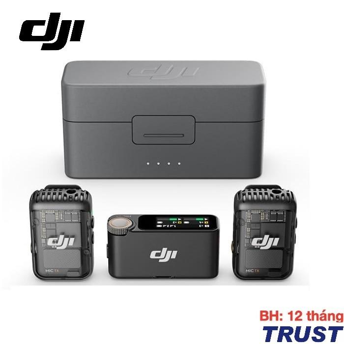ive DJI Mic 2 - Bộ micro không dây khử ồn mạnh mẽ chất âm vượt trội Bluetooth