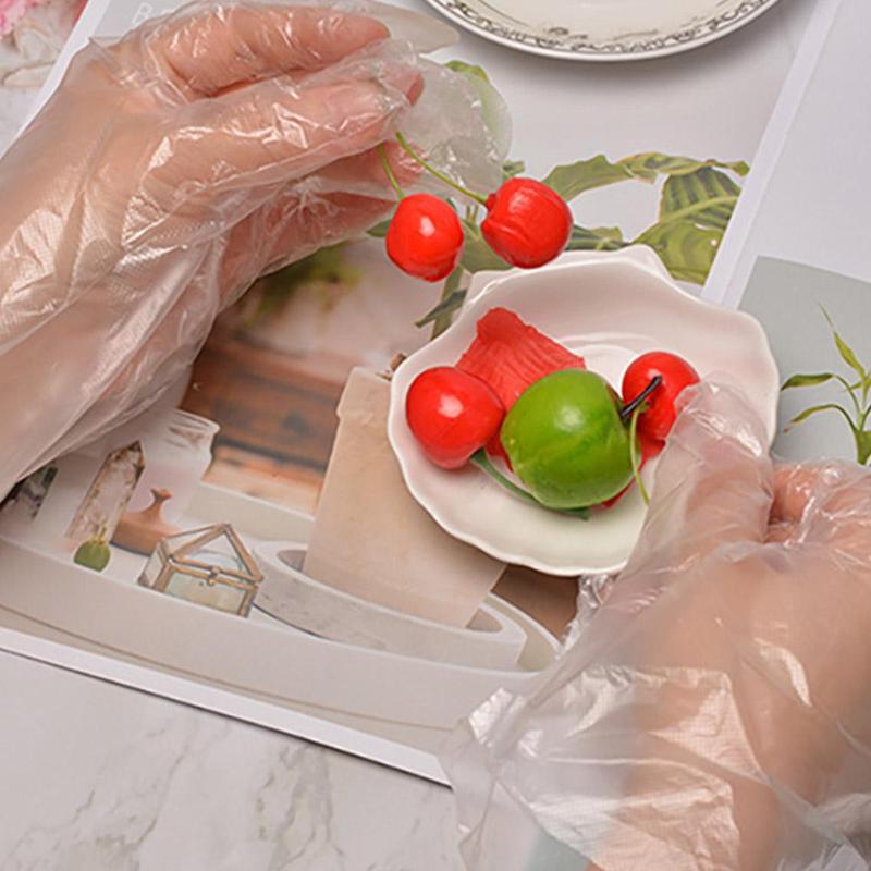 Product Introduction of 100pcs/bag Disposable Glove Film For Convenient Protection Of Hands Household Chores Food N0I3 26