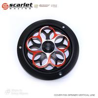 Gambar Scarlet Racing - Cover Fan Spinner Penutup Kipas Motor Round Line dan Vertical Line - Round Line, Black dari scarletracingindonesia Kota Administrasi Jakarta Utara 4 Tokopedia