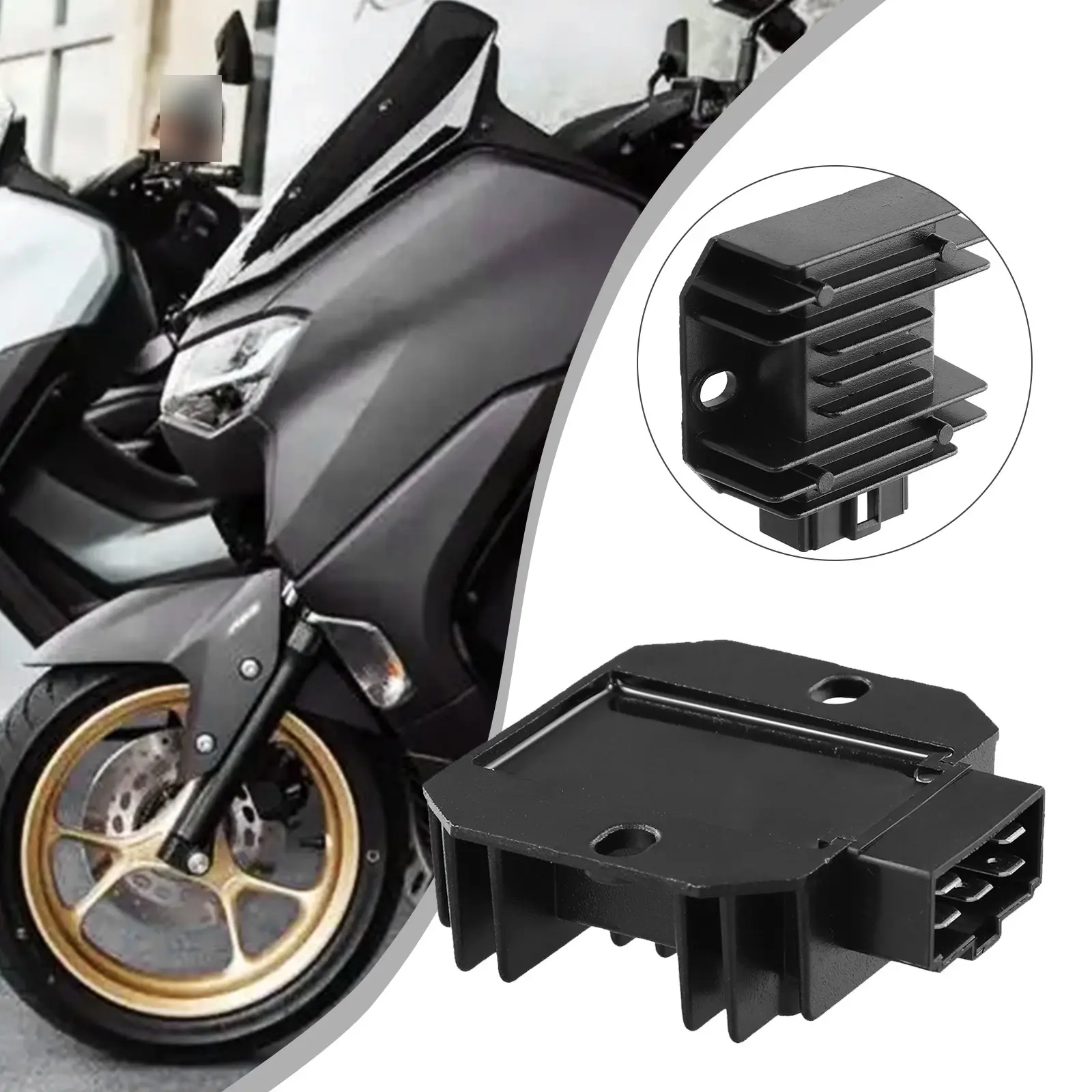 For NMAX 125 For GPD 2015- 2020 Rectifier Regulator 4B4-H1960-01