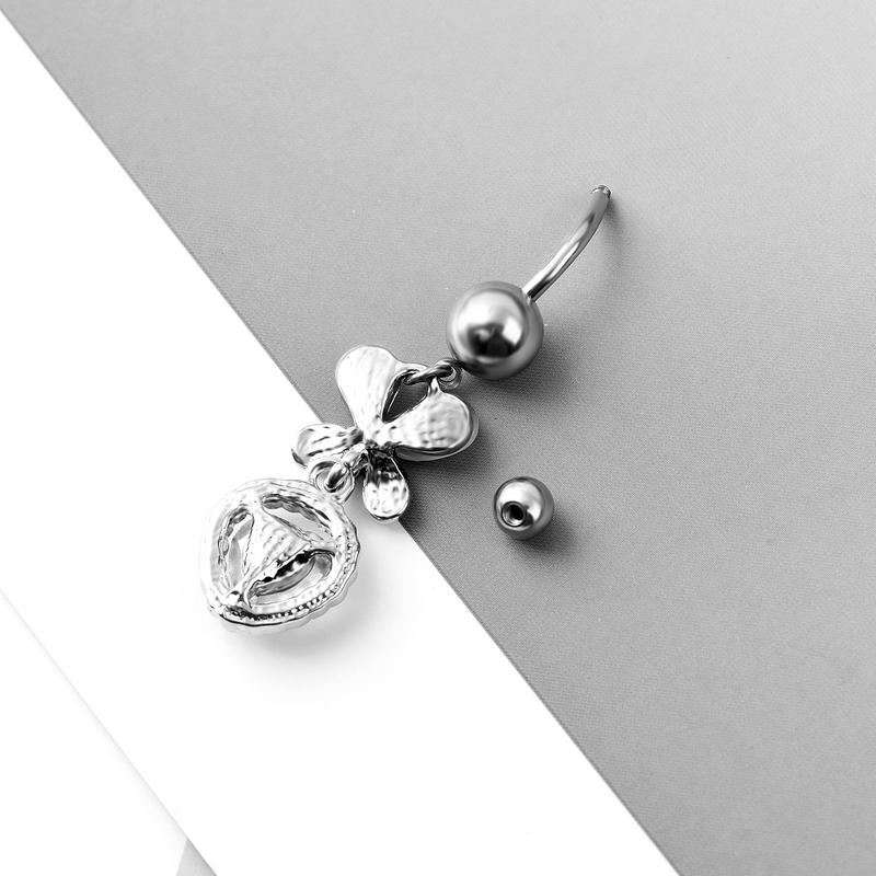 Product Introduction of Khuyên Rốn Zirconia Hình Bướm, Chất Liệu Thép Không Gỉ, Thiết Kế Mới, Với Móng Tay Khuyên Rốn, Trang Sức Xỏ Lỗ Cơ Thể 14
