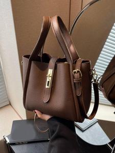 Bolso minimalista elegante para mujer, bolso vintage de moda, bolso elegante de todo fósforo para uso diario y laboral