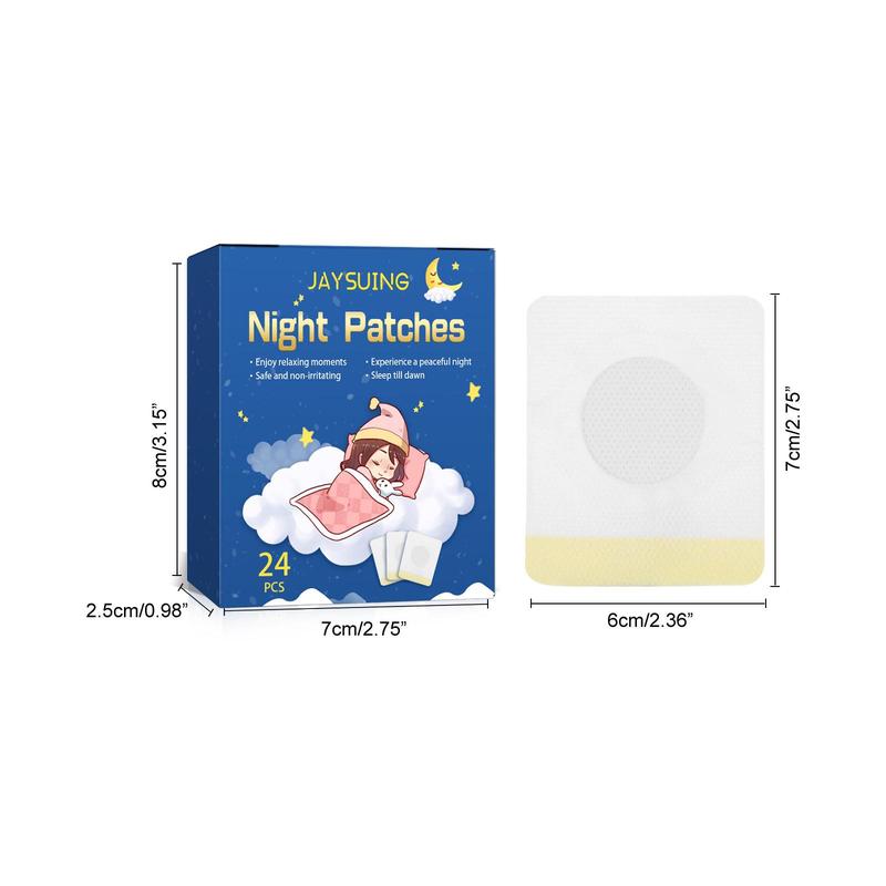 Sleep Patches, 3 Counts/set Natural Sleep Aid Patch, Stress Relief Sleeping Patches, Body Care Patches for Adults 1