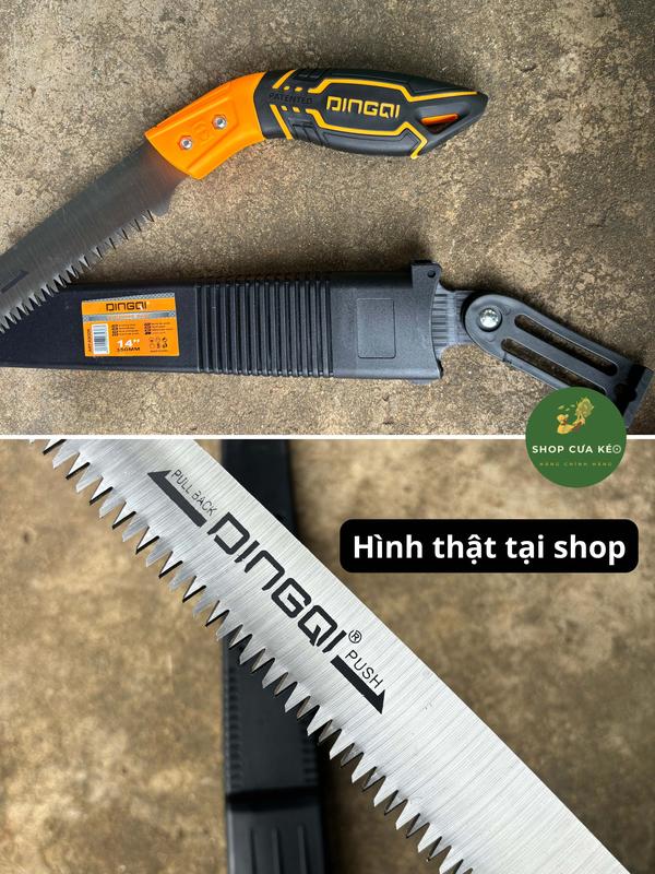 Cưa cầm tay hộp cam DingQi tay cầm bọc su chống trượt (kèm dũa và mở cưa) 4