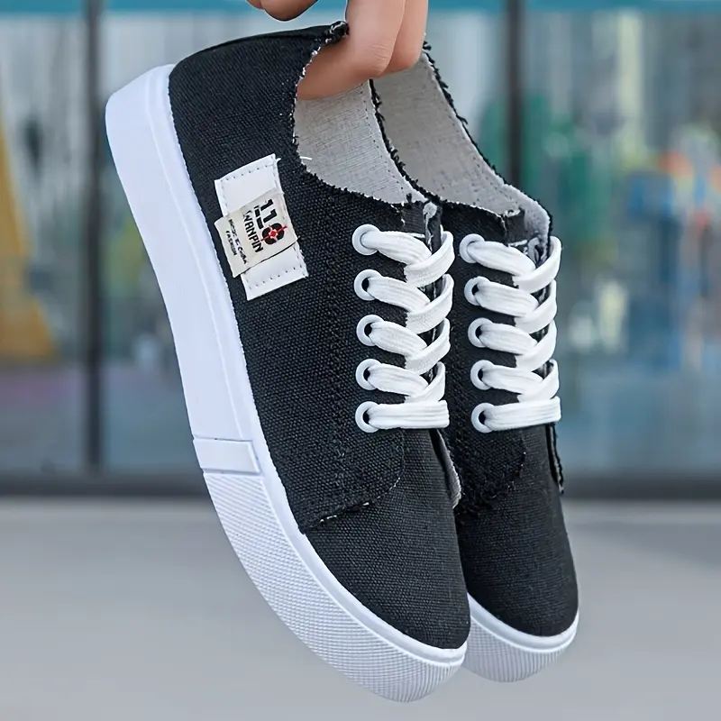 One Pair of Stylish Versatile Shoes, Low-Top White Sneakers with Elegant Breathability, Casual Single Shoes Showcasing Feminine Charm 5