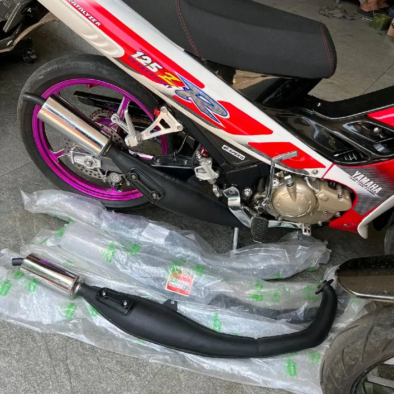KNALPOT AHM MALAYSIA DAN AHM LOKAL YAMAHA 125Z 125ZR 6