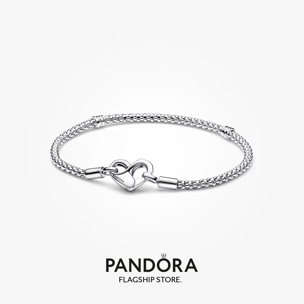 Pandora Moments Studded Chain Bracelet Bangles Bracelets Charms Jewelry Genshin